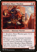 Skophos Maze-Warden – Uncommon Magic: The Gathering card from Theros Beyond Death (#153)