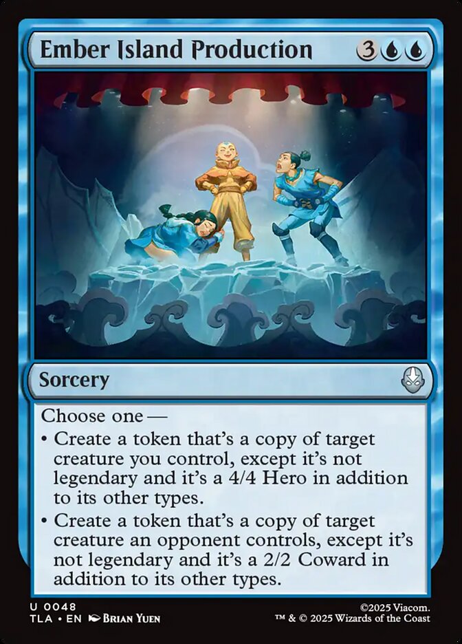 Ember Island Production – Uncommon Magic: The Gathering card from Avatar: The Last Airbender (#48)