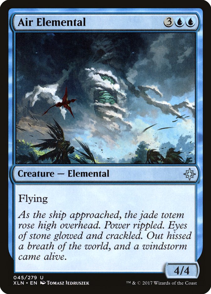 Air Elemental – Uncommon Magic: The Gathering card from Ixalan (#45)