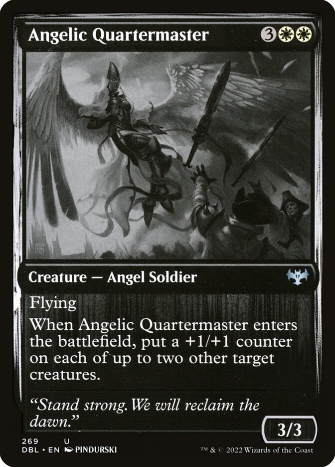 Angelic Quartermaster – Uncommon Magic: The Gathering card from Innistrad: Double Feature (#269)