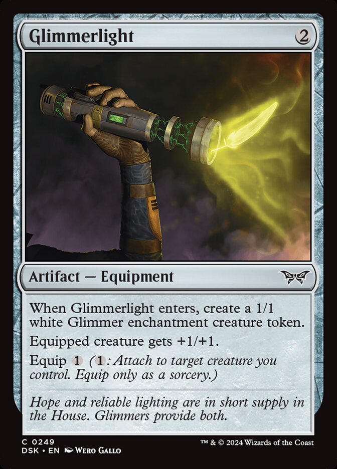 Glimmerlight – Common Magic: The Gathering card from Duskmourn: House of Horror (#249)