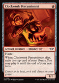 Clockwork Percussionist – Common Magic: The Gathering card from Duskmourn: House of Horror (#130)