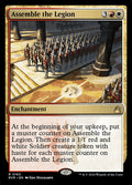 Assemble the Legion – Rare Magic: The Gathering card from Ravnica Remastered (#163)