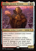 Alibou, Ancient Witness – Mythic Magic: The Gathering card from Edge of Eternities Commander (#113)