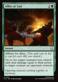 Allies at Last – Uncommon Magic: The Gathering card from Avatar: The Last Airbender (#164)