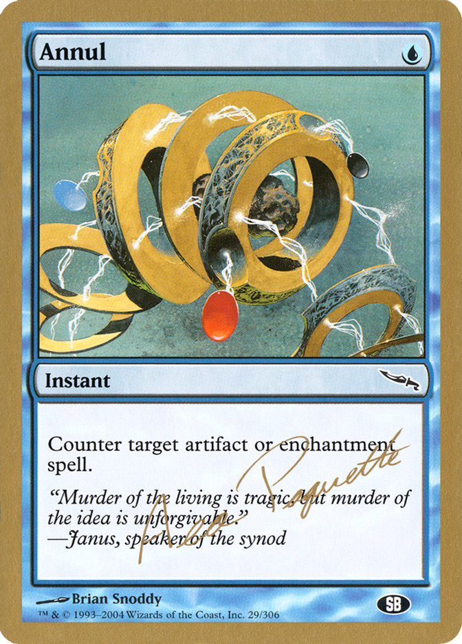 Annul – Common Magic: The Gathering card from World Championship Decks 2004 (#ap29sb)
