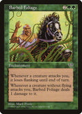 Barbed Foliage – Uncommon Magic: The Gathering card from Mirage (#207)
