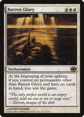 Barren Glory – Rare Magic: The Gathering card from Future Sight (#3)