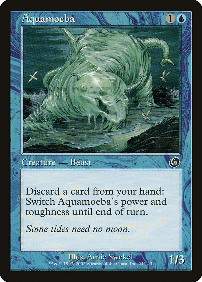 Aquamoeba – Common Magic: The Gathering card from Torment (#24)