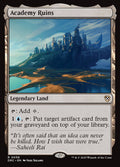 Academy Ruins – Rare Magic: The Gathering card from Aetherdrift Commander (#58)