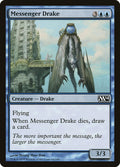 Messenger Drake – Common Magic: The Gathering card from Magic 2014 (#63)