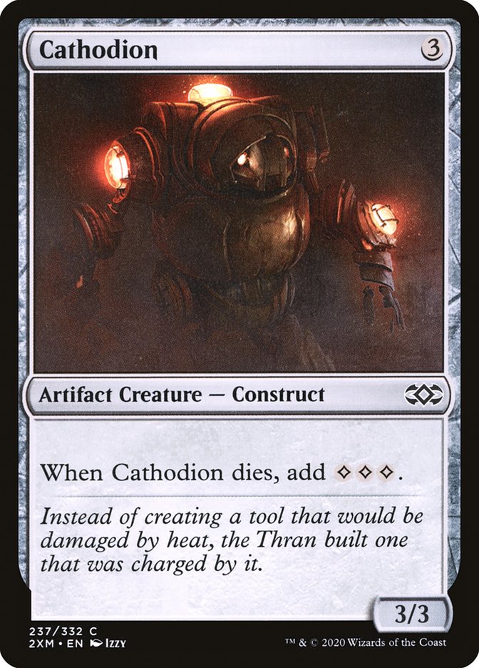 Cathodion – Common Magic: The Gathering card from Double Masters (#237)