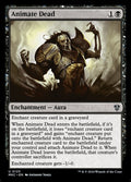Animate Dead – Uncommon Magic: The Gathering card from Murders at Karlov Manor Commander (#125)