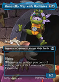Donatello, Way with Machines – Uncommon Magic: The Gathering card from Teenage Mutant Ninja Turtles (#197)