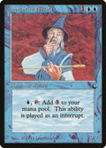 Apprentice Wizard – Rare Magic: The Gathering card from The Dark (#21)