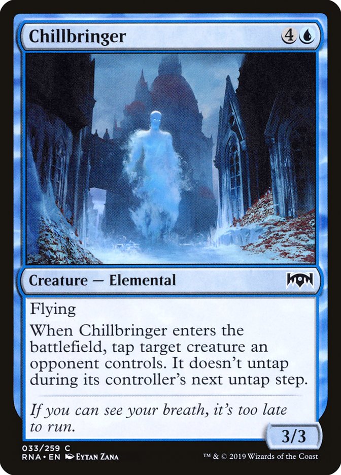 Chillbringer – Common Magic: The Gathering card from Ravnica Allegiance (#33)