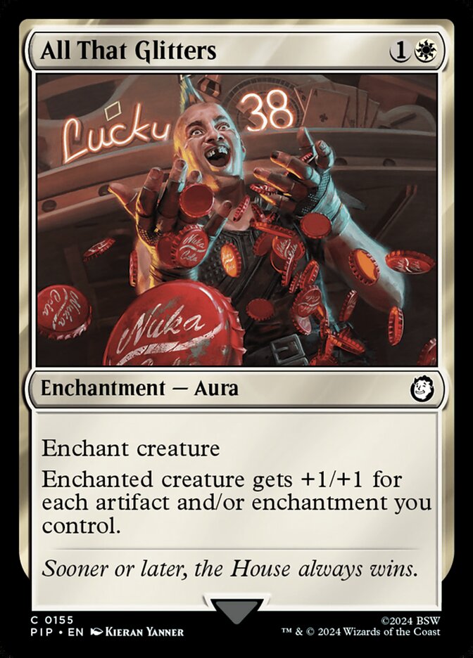 All That Glitters – Common Magic: The Gathering card from Fallout (#155)