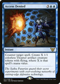 Access Denied – Rare Magic: The Gathering card from Neon Dynasty Commander (#11)