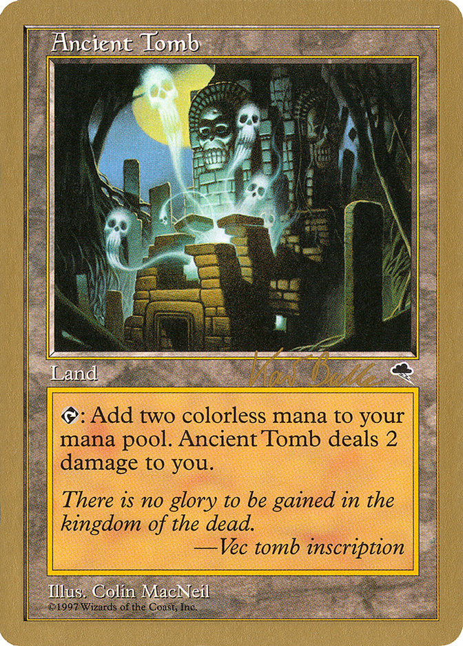 Ancient Tomb – Uncommon Magic: The Gathering card from World Championship Decks 1999 (#kb315)