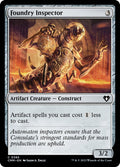 Foundry Inspector – Common Magic: The Gathering card from Commander Masters (#385)