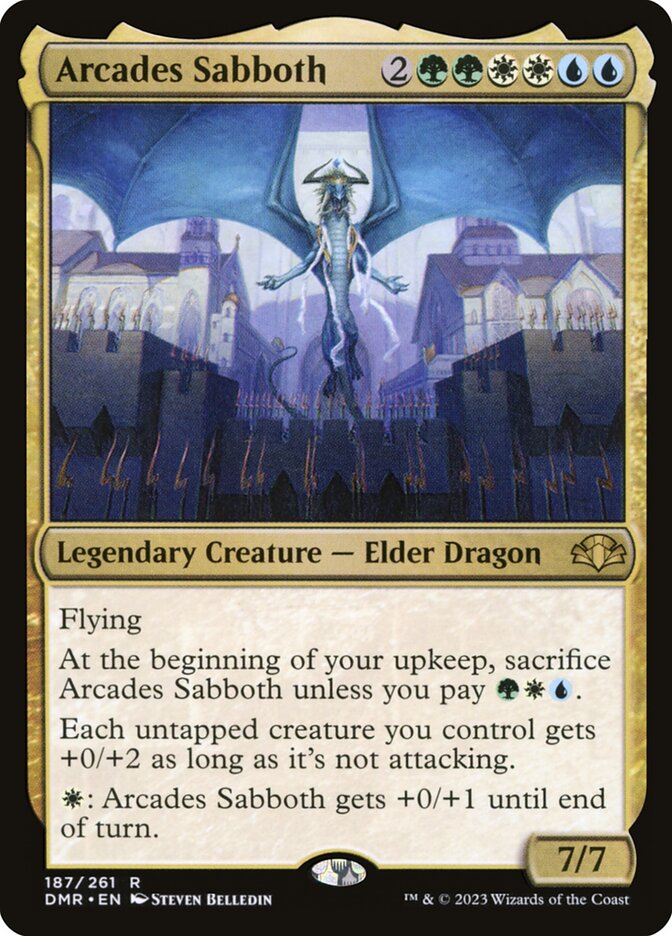 Arcades Sabboth – Rare Magic: The Gathering card from Dominaria Remastered (#187)