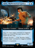 Adric, Mathematical Genius – Rare Magic: The Gathering card from Doctor Who (#942)