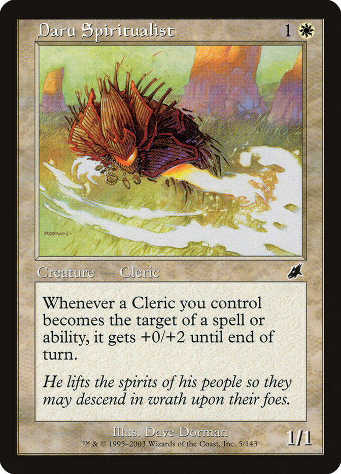 Daru Spiritualist – Common Magic: The Gathering card from Scourge (#5)