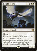 Herald of War – Rare Magic: The Gathering card from Midnight Hunt Commander (#86)
