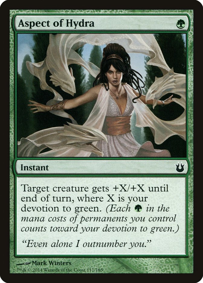 Aspect of Hydra – Common Magic: The Gathering card from Born of the Gods (#117)