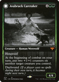 Avabruck Caretaker // Hollowhenge Huntmaster – Mythic Magic: The Gathering card from Innistrad: Double Feature (#454)