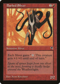 Barbed Sliver – Uncommon Magic: The Gathering card from Tempest (#163)