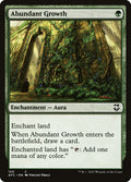 Abundant Growth – Common Magic: The Gathering card from Forgotten Realms Commander (#150)