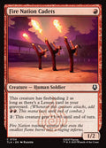 Fire Nation Cadets – Common Magic: The Gathering card from Avatar: The Last Airbender (#134)