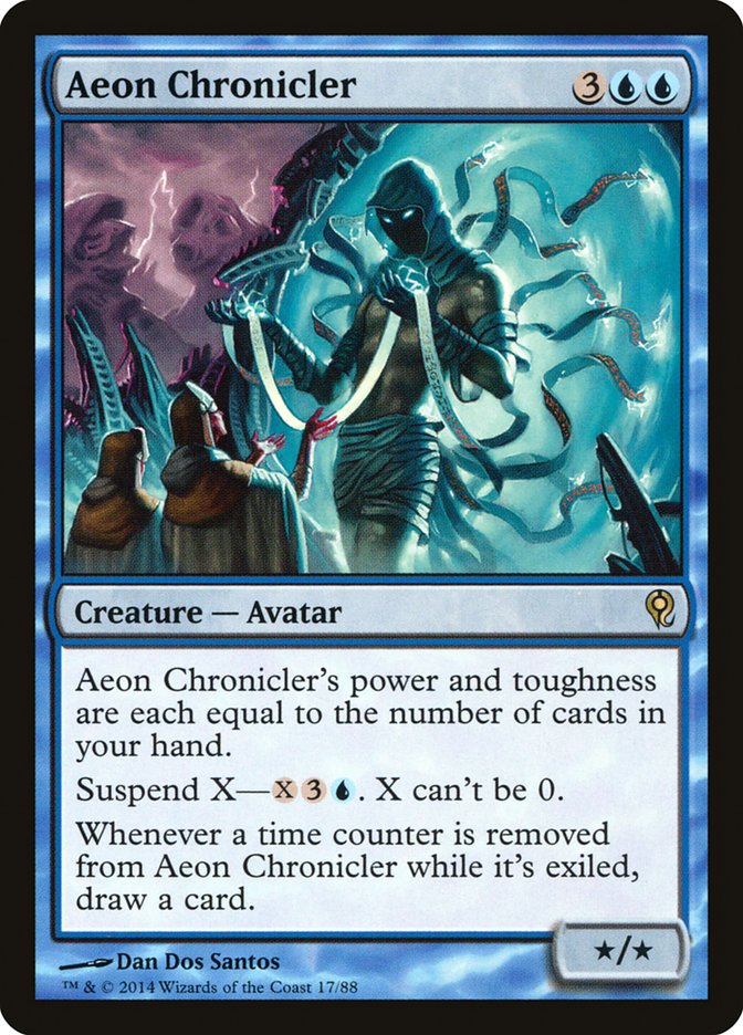 Aeon Chronicler – Rare Magic: The Gathering card from Duel Decks: Jace vs. Vraska (#17)