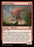 Amped Raptor – Uncommon Magic: The Gathering card from Modern Horizons 3 (#114)