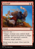 Giantfall – Uncommon Magic: The Gathering card from Lorwyn Eclipsed (#141)