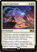 Ajani's Last Stand – Rare Magic: The Gathering card from Core Set 2019 (#4)