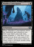 Mindless Conscription – Uncommon Magic: The Gathering card from Modern Horizons 3 (#101)