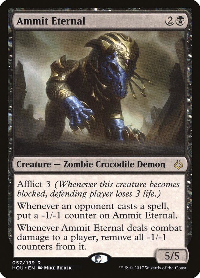 Ammit Eternal – Rare Magic: The Gathering card from Hour of Devastation (#57)