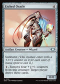 Etched Oracle – Uncommon Magic: The Gathering card from Edge of Eternities Commander (#136)