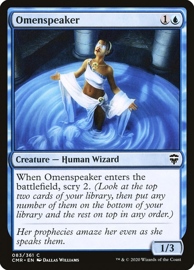 Omenspeaker – Common Magic: The Gathering card from Commander Legends (#83)