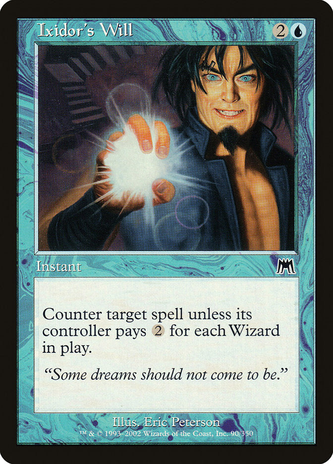 Ixidor's Will – Common Magic: The Gathering card from Onslaught (#90)