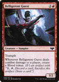 Belligerent Guest – Common Magic: The Gathering card from Innistrad: Crimson Vow (#144)