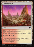 Dimension X – Common Magic: The Gathering card from Teenage Mutant Ninja Turtles (#183)