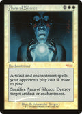 Aura of Silence – Rare Magic: The Gathering card from Friday Night Magic 2002 (#8)
