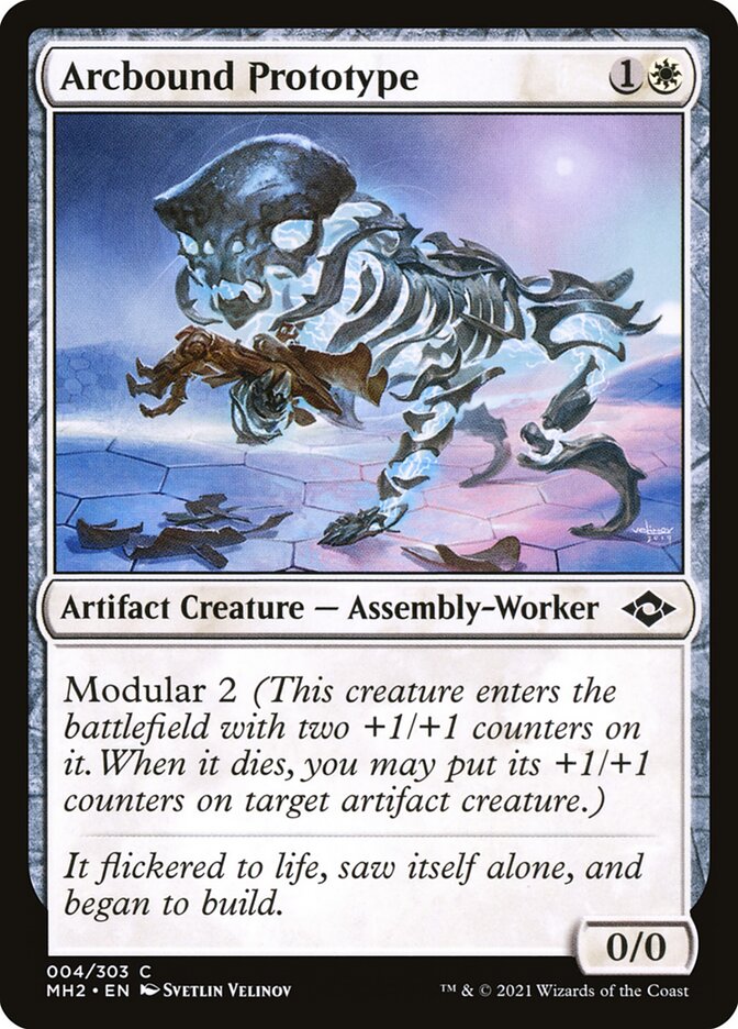Arcbound Prototype – Common Magic: The Gathering card from Modern Horizons 2 (#4)
