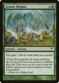 Joyous Respite – Common Magic: The Gathering card from Champions of Kamigawa (#216)