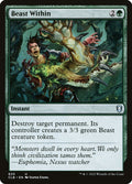 Beast Within – Uncommon Magic: The Gathering card from Commander Legends: Battle for Baldur's Gate (#820)