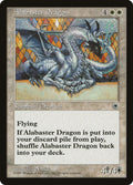 Alabaster Dragon – Rare Magic: The Gathering card from Portal (#1)