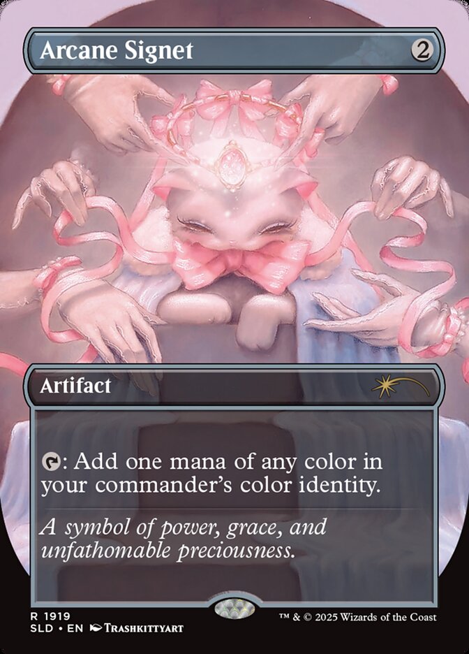 Arcane Signet – Rare Magic: The Gathering card from Secret Lair Drop (#1919)